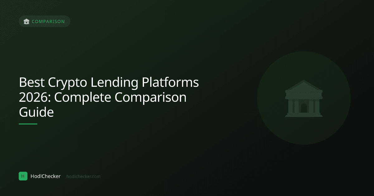 Best Crypto Lending Platforms 2026: Complete Comparison Guide