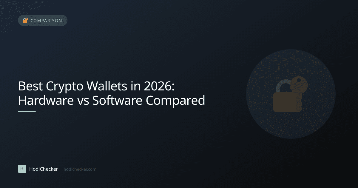 Best Crypto Wallets in 2026: Hardware vs Software Compared