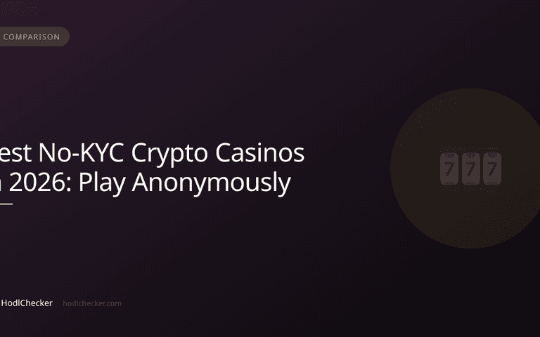 Best No-KYC Crypto Casinos in 2026: Play Anonymously